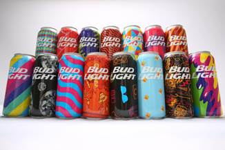 Flexible Pack-beer cans-digital printing-mosaic-unlimited deisgn generator-one key-blog-social media